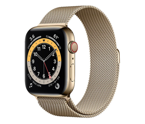 Apple Watch 6 44/Gold Steel/Gold Loop LTE - 609934 - zdjęcie