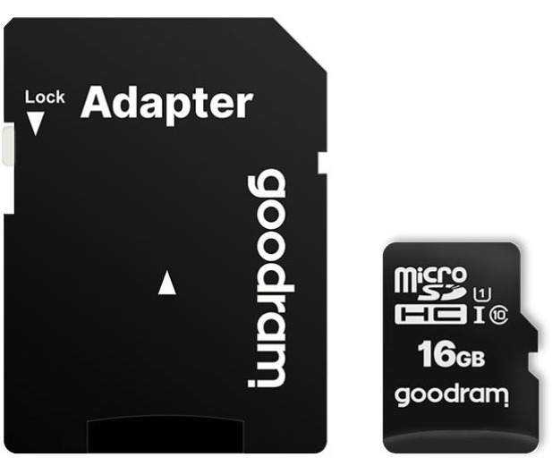 GOODRAM 16GB microSDHC 100MB/s C10 UHS-I U10 - 601408 - zdjęcie 2
