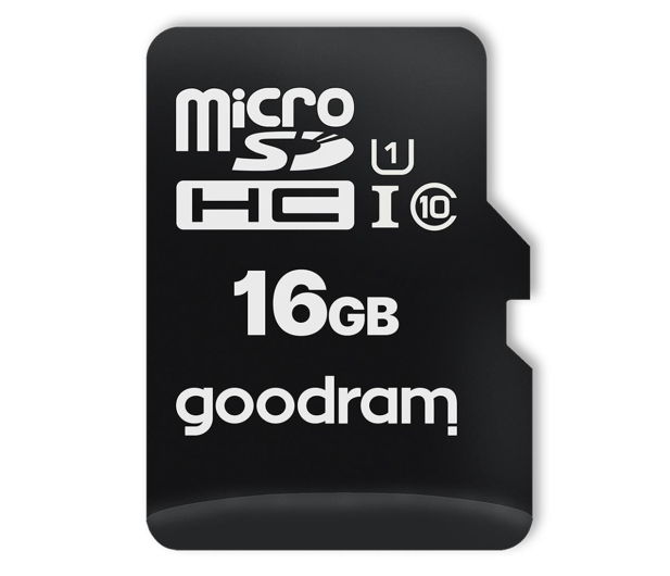 GOODRAM 16GB microSDHC 100MB/s C10 UHS-I U10 - 601408 - zdjęcie