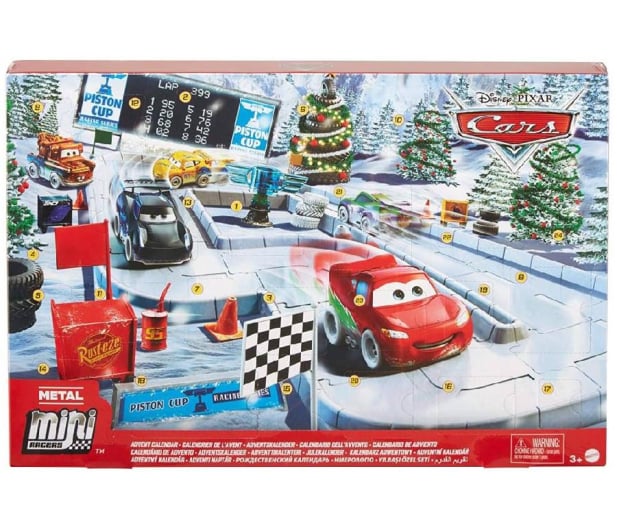 Mattel Cars Kalendarz adwentowy - 1011130 - zdjęcie