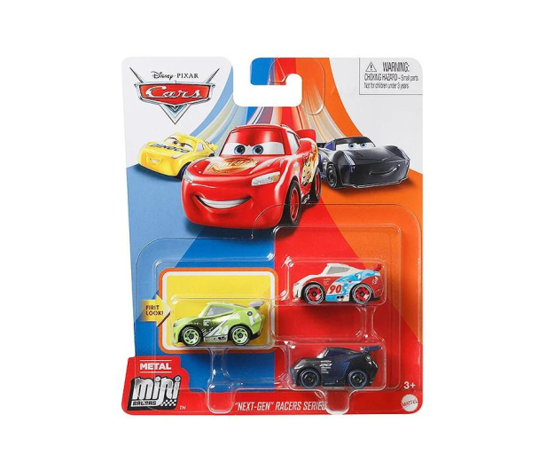 Mattel Cars Mikroauta 3pak - 1011297 - zdjęcie