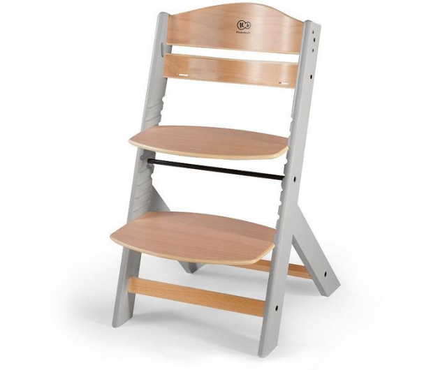 Kinderkraft Enock - krzesełko do karmienia 3w1 Grey Wood - 1012361 - zdjęcie 5