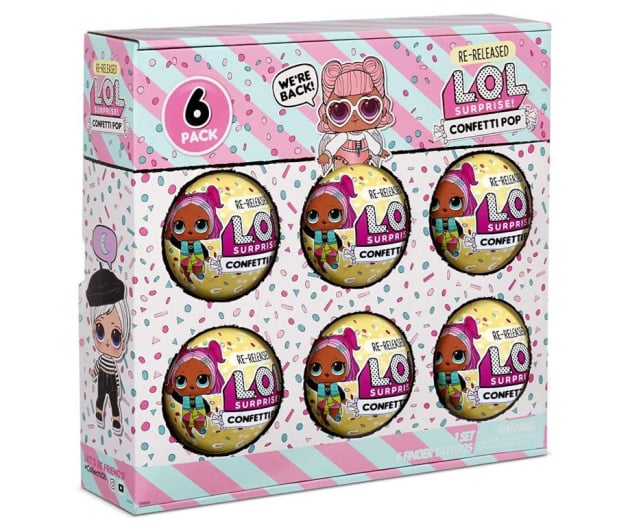 L.O.L. Surprise! 6 Pack Confetti- Angel - 1012044 - zdjęcie