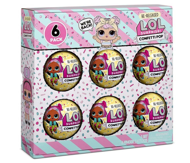 L.O.L. Surprise! 6 Pack Confetti Dawn - 1012046 - zdjęcie