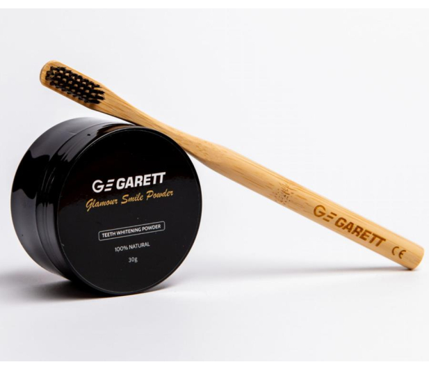 Garett Zestaw Beauty Smile Powder Original + Smile Toothbrus - 1012769 - zdjęcie 2