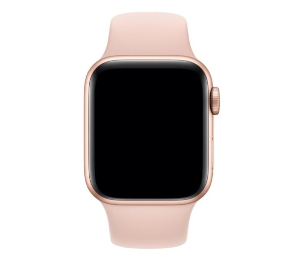 Apple Pasek Sportowy do Apple Watch piaskowy róż - 487889 - zdjęcie