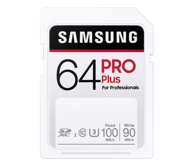 Samsung 64GB SDXC PRO Plus 100MB/s - 617900 - zdjęcie