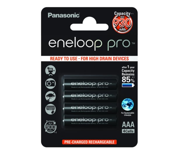 Panasonic Eneloop Pro R03/AAA 930 mAh (4 sztuki) - 293330 - zdjęcie 1