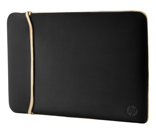 HP Neoprene Reversible Sleeve (czarno-złote) 15,6" - 597413 - zdjęcie 3