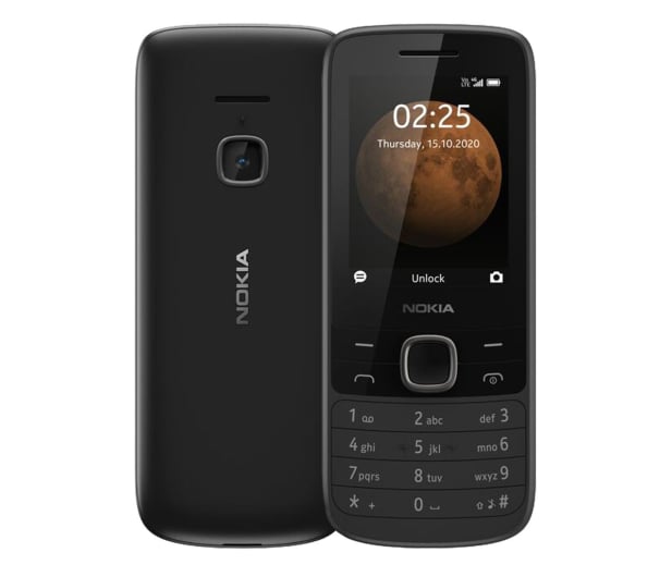 Nokia 225 4G Dual SIM czarny - 612110 - zdjęcie