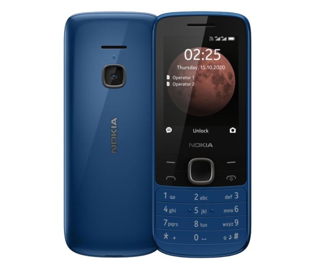 Nokia 225 4G Dual SIM niebieski - 612109 - zdjęcie