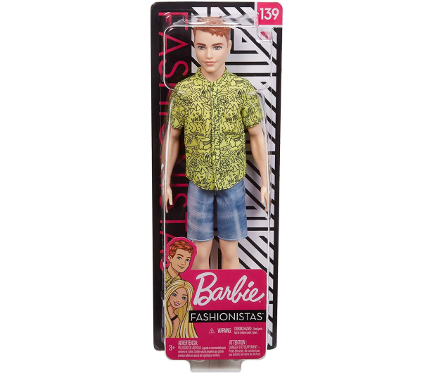 Barbie Fashionistas Stylowy Ken wzór 139 - 545667 - zdjęcie 3