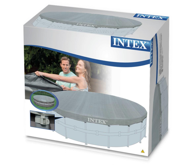 INTEX Pokrywa basenowa 549 cm Ultra Metal Frame - 546525 - zdjęcie 3