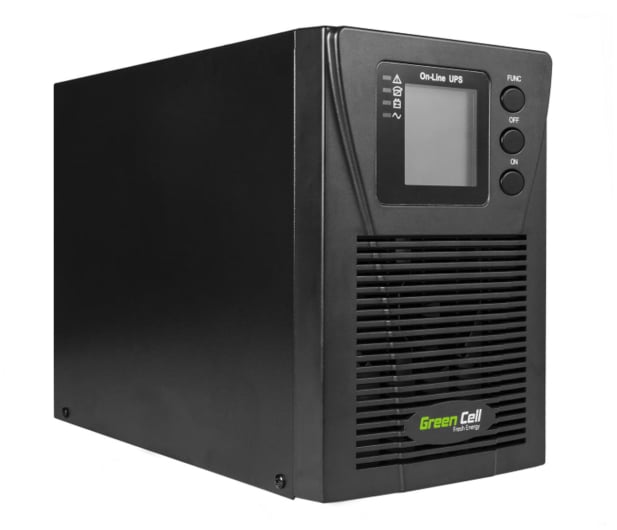 Green Cell UPS (1000VA/900W, 2x Schuko, LCD) - 546090 - zdjęcie