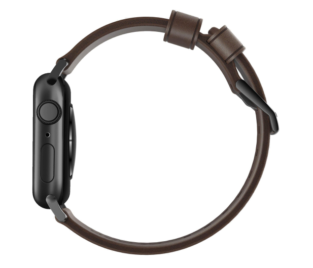 Nomad Pasek Skórzany do Apple Watch brązowo-czarny - 540745 - zdjęcie 3