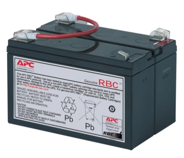 APC Zamienna kaseta akumulatora RBC3 - 546448 - zdjęcie