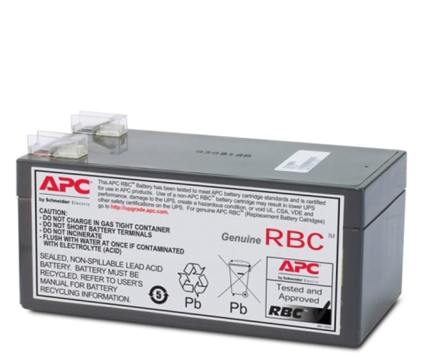 APC Zamienna kaseta akumulatora RBC47 - 546355 - zdjęcie