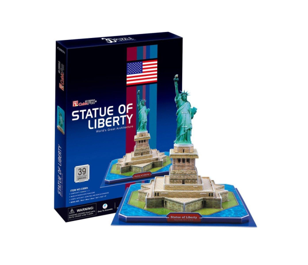 Cubic fun Puzzle 3D Statua Wolności - 548514 - zdjęcie 2