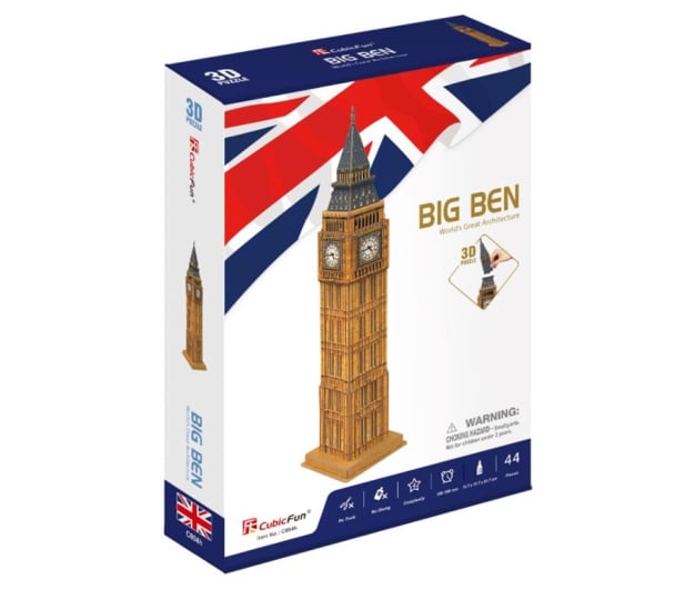 Cubic fun Puzzle 3D XL Big Ben - 548555 - zdjęcie