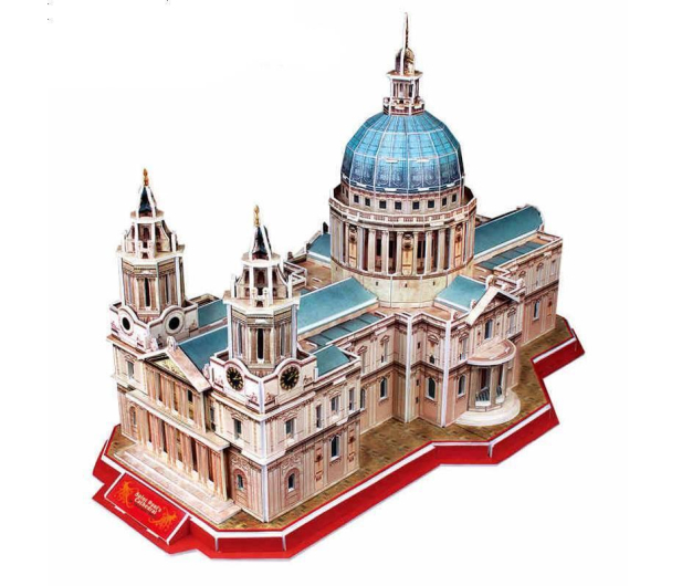 Cubic fun Puzzle 3D XL Katedra sw. Pawla - 548585 - zdjęcie 2