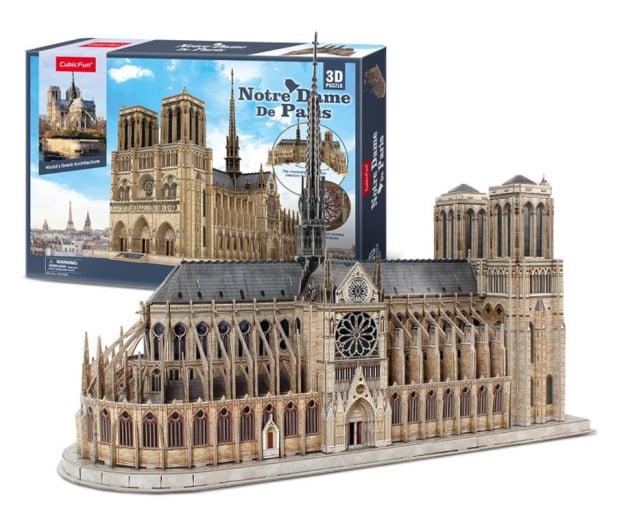 Cubic fun Puzzle 3D Katedra Notre Dame - 548686 - zdjęcie 1