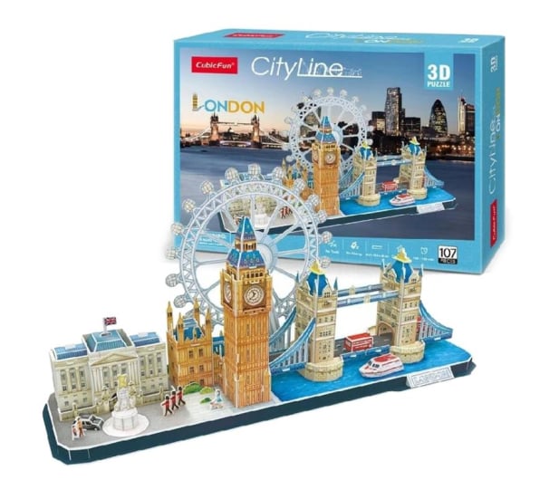 Cubic fun Puzzle 3D City Line London - 548651 - zdjęcie
