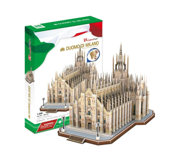 Cubic fun Puzzle 3D Katedra w Mediolanie - 548654 - zdjęcie
