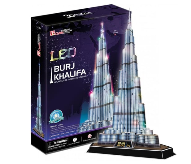 Cubic fun Puzzle 3D Wieżowiec Burj Khalifa - 549070 - zdjęcie 1