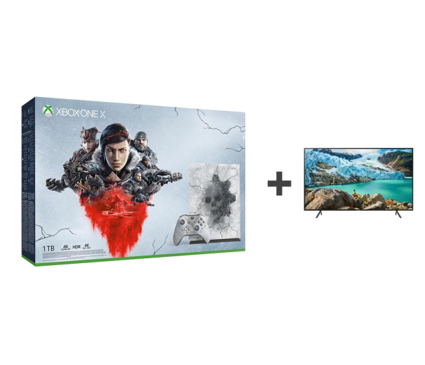 Microsoft Xbox One X 1TB Limited Ed. + GoW 5 + TV - 542940 - zdjęcie