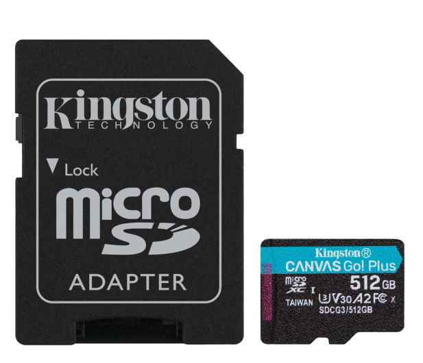 Kingston 512GB Canvas Go! Plus 170MB/90MB (odczyt/zapis) - 550121 - zdjęcie