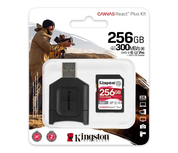 Kingston 256GB Canvas React Plus 300MB/260MB/s - 550464 - zdjęcie 3