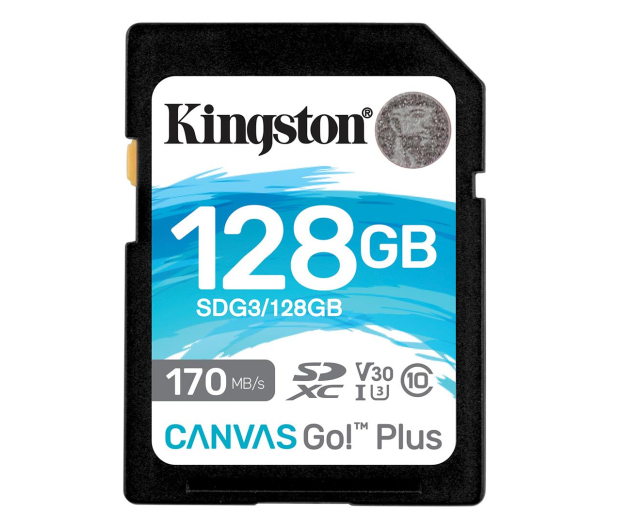 Kingston 128GB Canvas Go! Plus 170MB/90MB (odczyt/zapis) - 550471 - zdjęcie