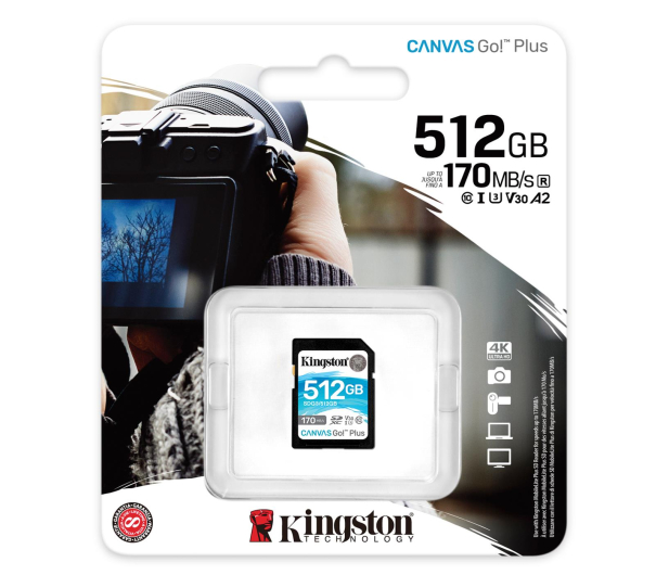 Kingston 512GB Canvas Go! Plus 170MB/90MB (odczyt/zapis) - 550474 - zdjęcie 3