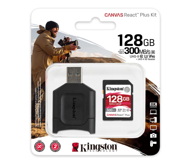 Kingston 128GB Canvas React Plus 300MB/260MB/s - 550463 - zdjęcie 3