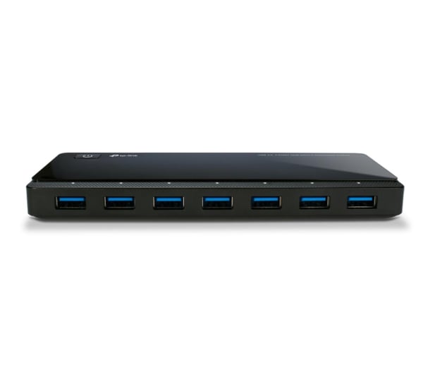 TP-Link UH720 USB 3.0 (7 portów +2x2,4A aktywny, zasilacz) - 230943 - zdjęcie 2