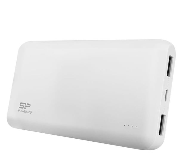 Silicon Power Power Bank 5000mAh (2x USB 2.1A, biały) - 551960 - zdjęcie