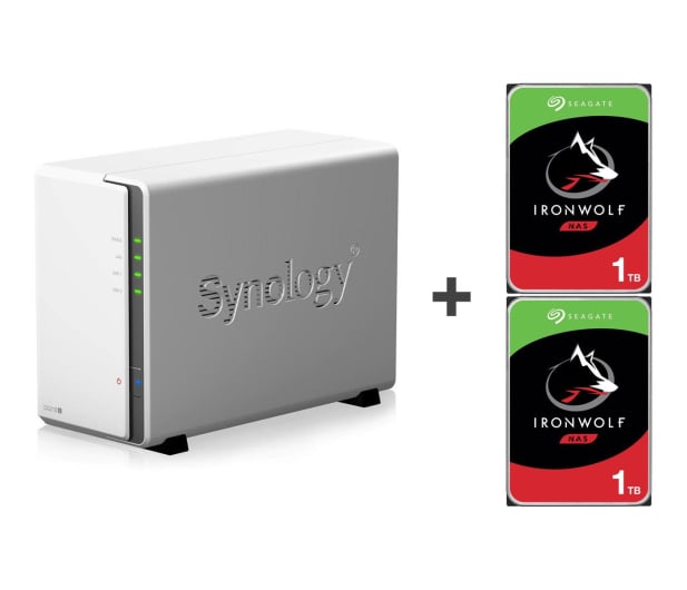 Synology DS218j 2TB (2xHDD, 2x1.3GHz, 512MB,2xUSB,1xLAN) - 421692 - zdjęcie