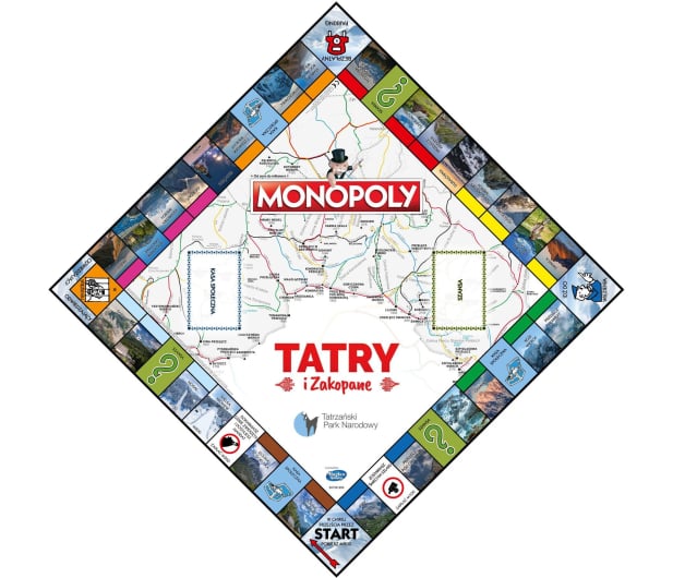 Winning Moves Monopoly Tatry i Zakopane - 552493 - zdjęcie 2