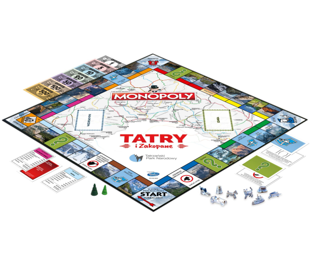 Winning Moves Monopoly Tatry i Zakopane - 552493 - zdjęcie 3