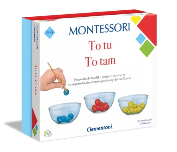 Clementoni Montessori To tu, to tam - 552543 - zdjęcie