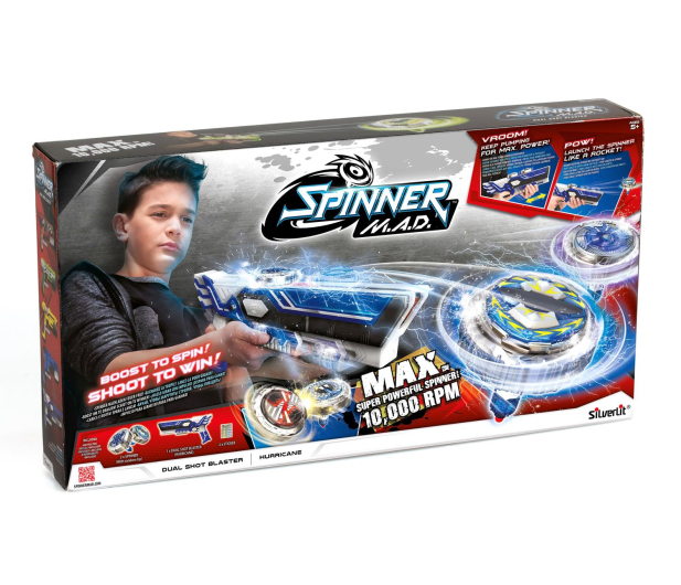 Dumel Silverlit Spinner M.A.D Dual Shot Blaster - 551657 - zdjęcie