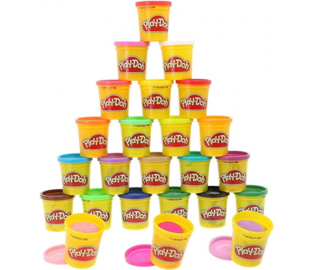 Play-Doh Ciastolina Tuby uzupełniające 24pack - 554733 - zdjęcie 3