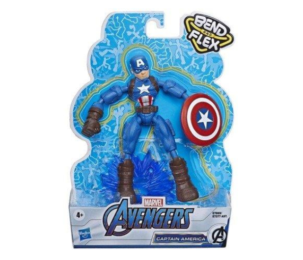Hasbro Bend and Flex Avengers Kapitan Ameryka - 549881 - zdjęcie 2
