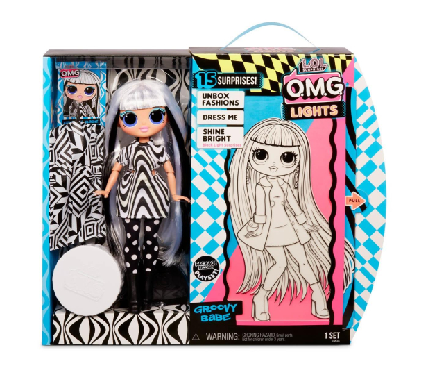 MGA Entertainment L.O.L Surprise OMG Light Series Groovy Babe - 550719 - zdjęcie 2