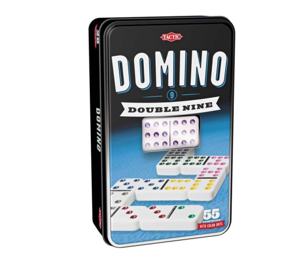 Tactic Domino dziewiątkowe w puszce - 558927 - zdjęcie