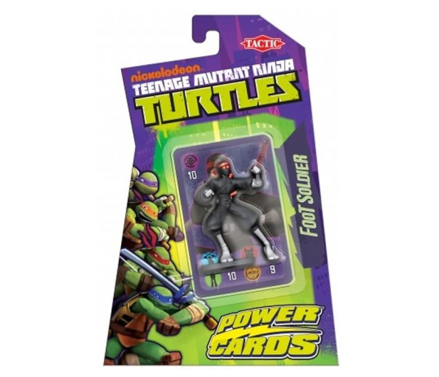 Tactic Turtles Power Cards - gra z figurką Foot Soldier - 559012 - zdjęcie