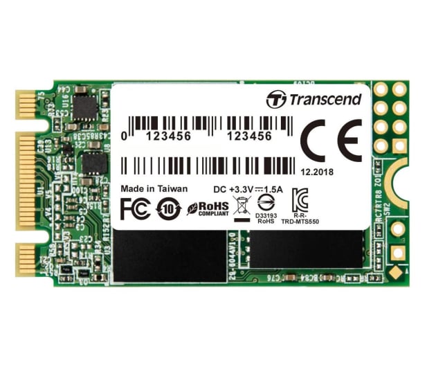 Transcend 256GB M.2 2242 SATA MTS 430S - Dyski SSD - Sklep