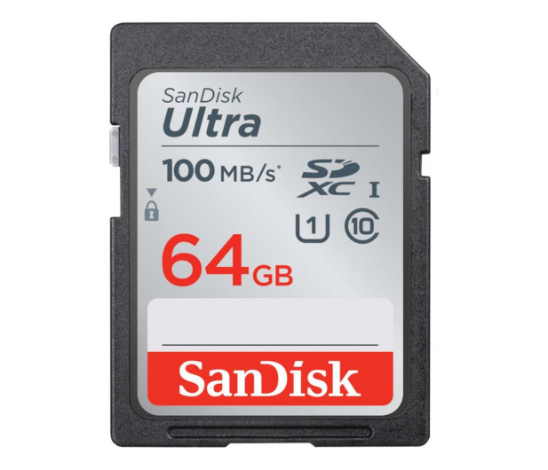 SanDisk 64GB SDXC Ultra Class10 100MB/s UHS-I - 559692 - zdjęcie