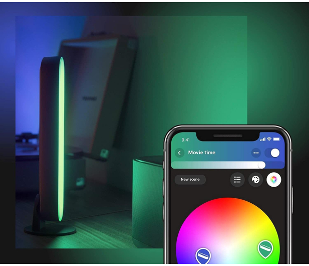 Philips Hue White and color ambiance Lampa Play (czarna) x2 - 534976 - zdjęcie 8
