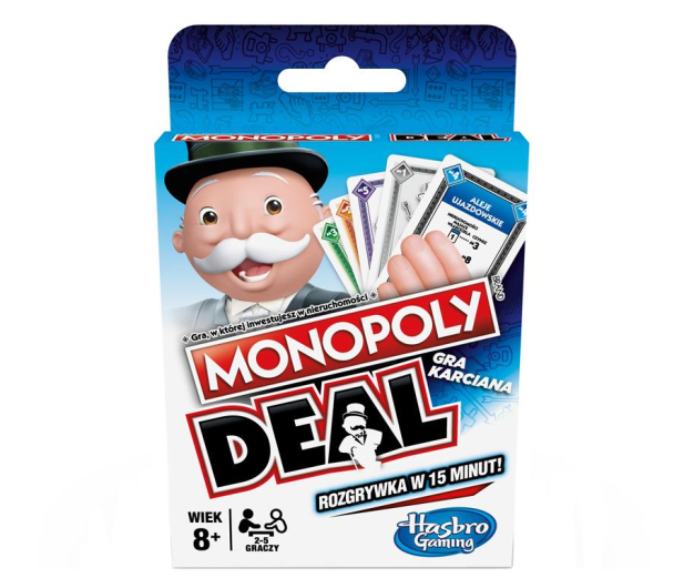 Hasbro Gra karciana Monopoly Deal - 560131 - zdjęcie